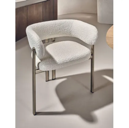 Sedia Bay Metal Armchair di Nature Design