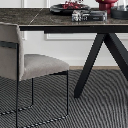 Sedia imbottita Gala di Calligaris