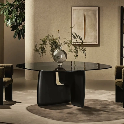 Tavolo Balance Glass di Nature Design