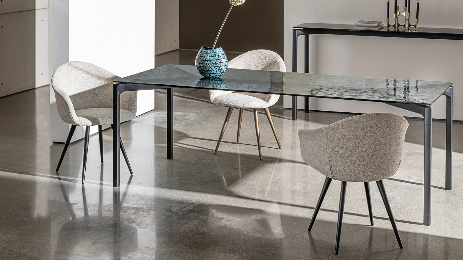 Tavolo Bone Glass di Sovet