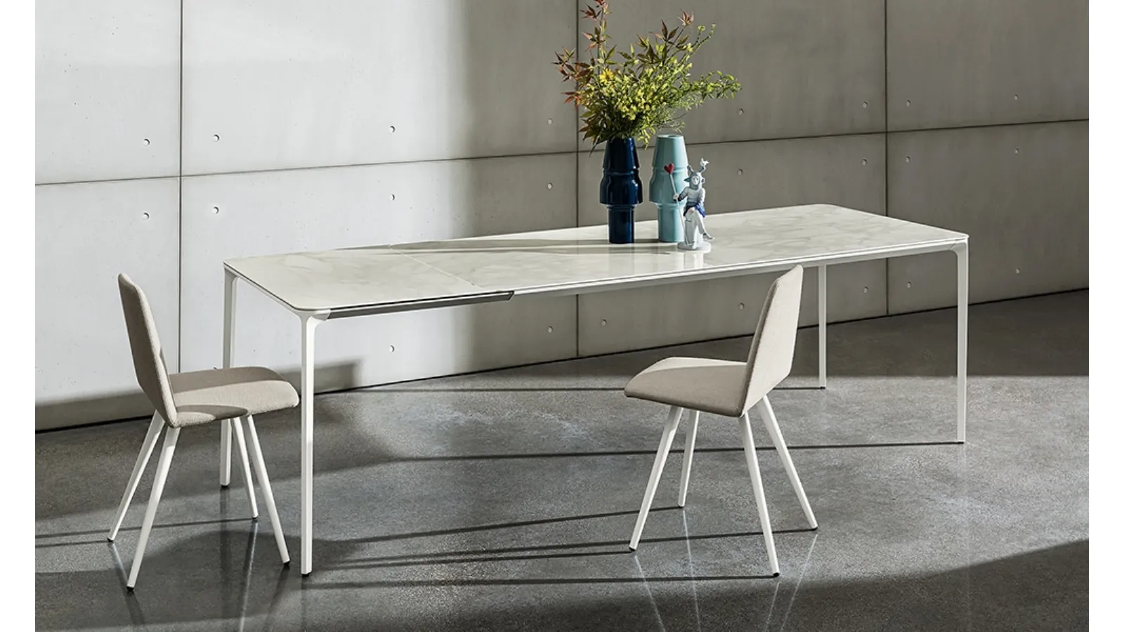 Tavolo Slim estensibile con top in ceramica di Sovet