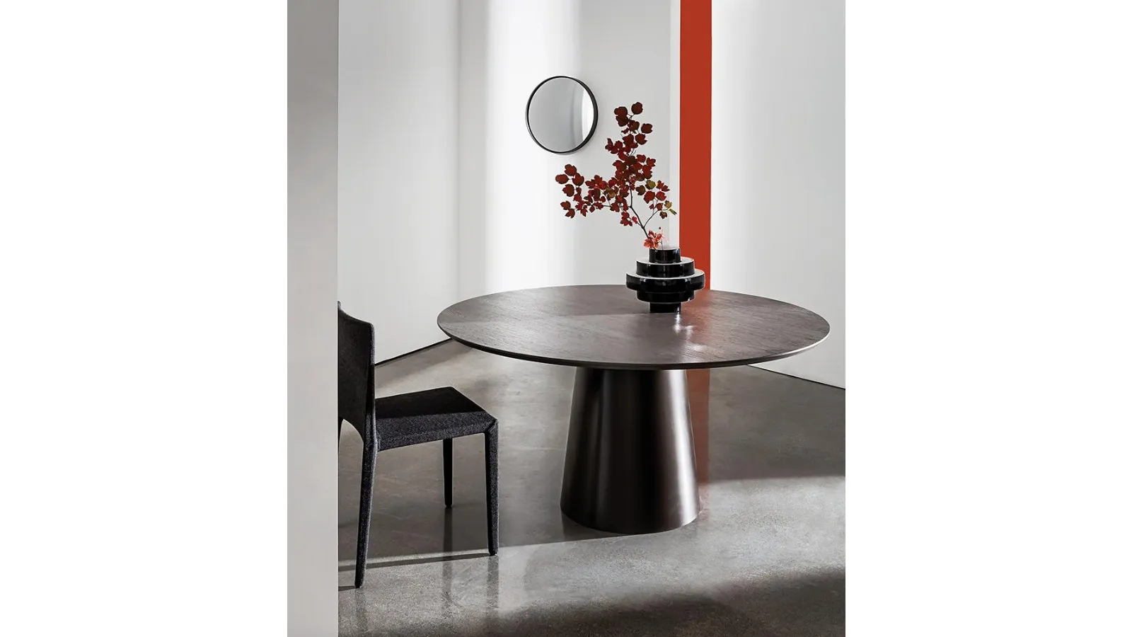 Tavolo rotondo Totem Wood di Sovet