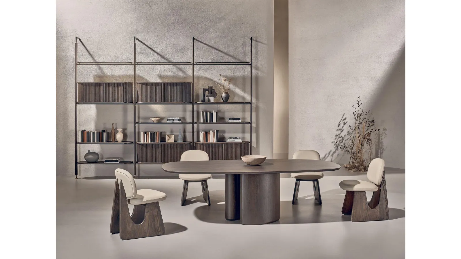 Tavolo Tide con top in frassino di Nature Design