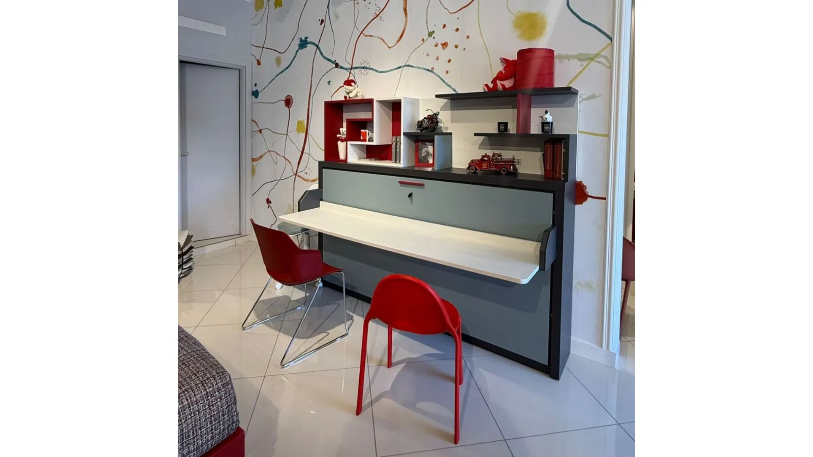 Cameretta Urban Play – Colore, funzionalità e carattere 