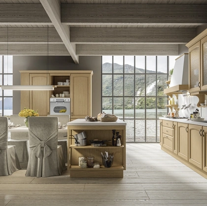 Cucina Classica Cantica con isola di Home Cucine
