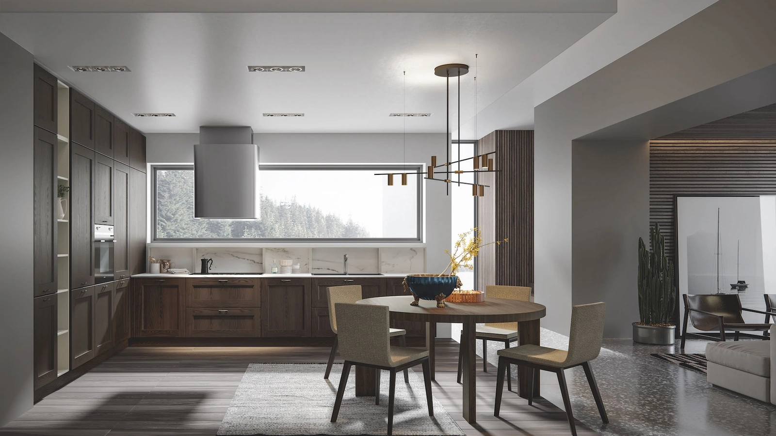 Cucina Classica in frassino Olimpia angolare di Home Cucine