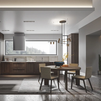 Cucina Classica in frassino Olimpia angolare di Home Cucine