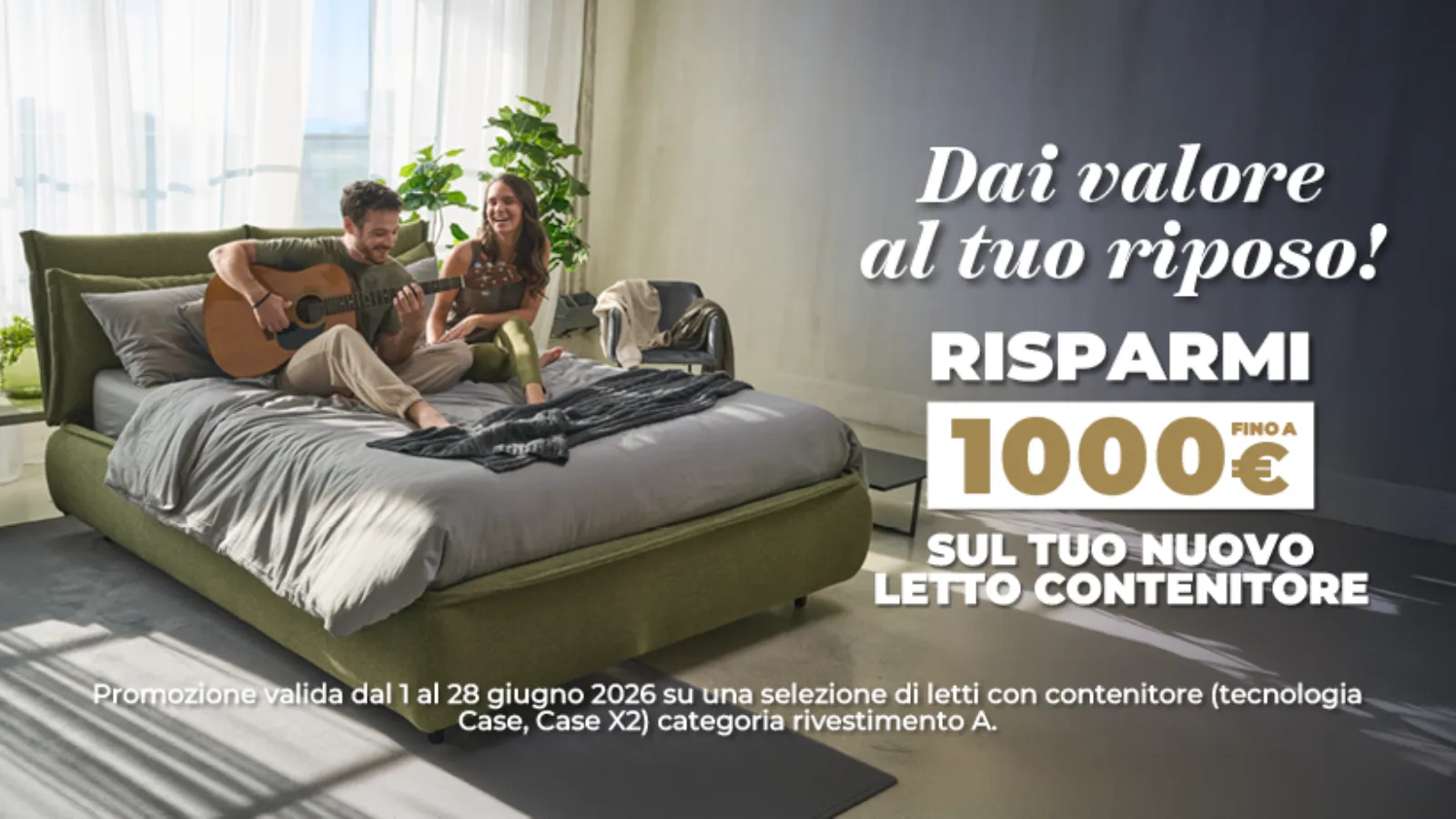 Dai valore al tuo riposo