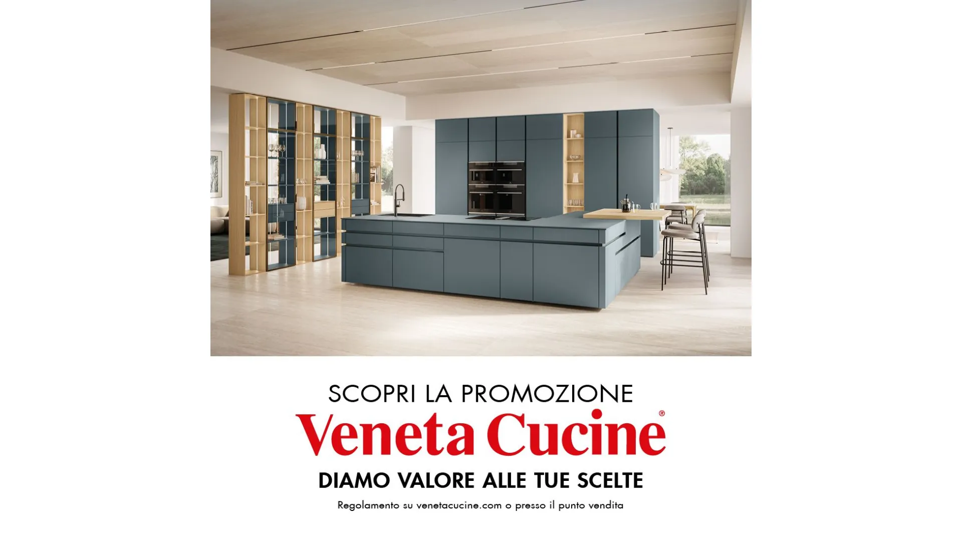 Qualità Veneta Cucine e piano Caranto in omaggio