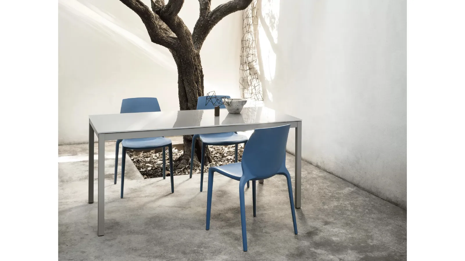 Sedia da giardino impilabile Hidra Outdoor di Bontempi