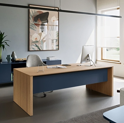 Scrivania Direzionale in Rovere Anyware di Martex