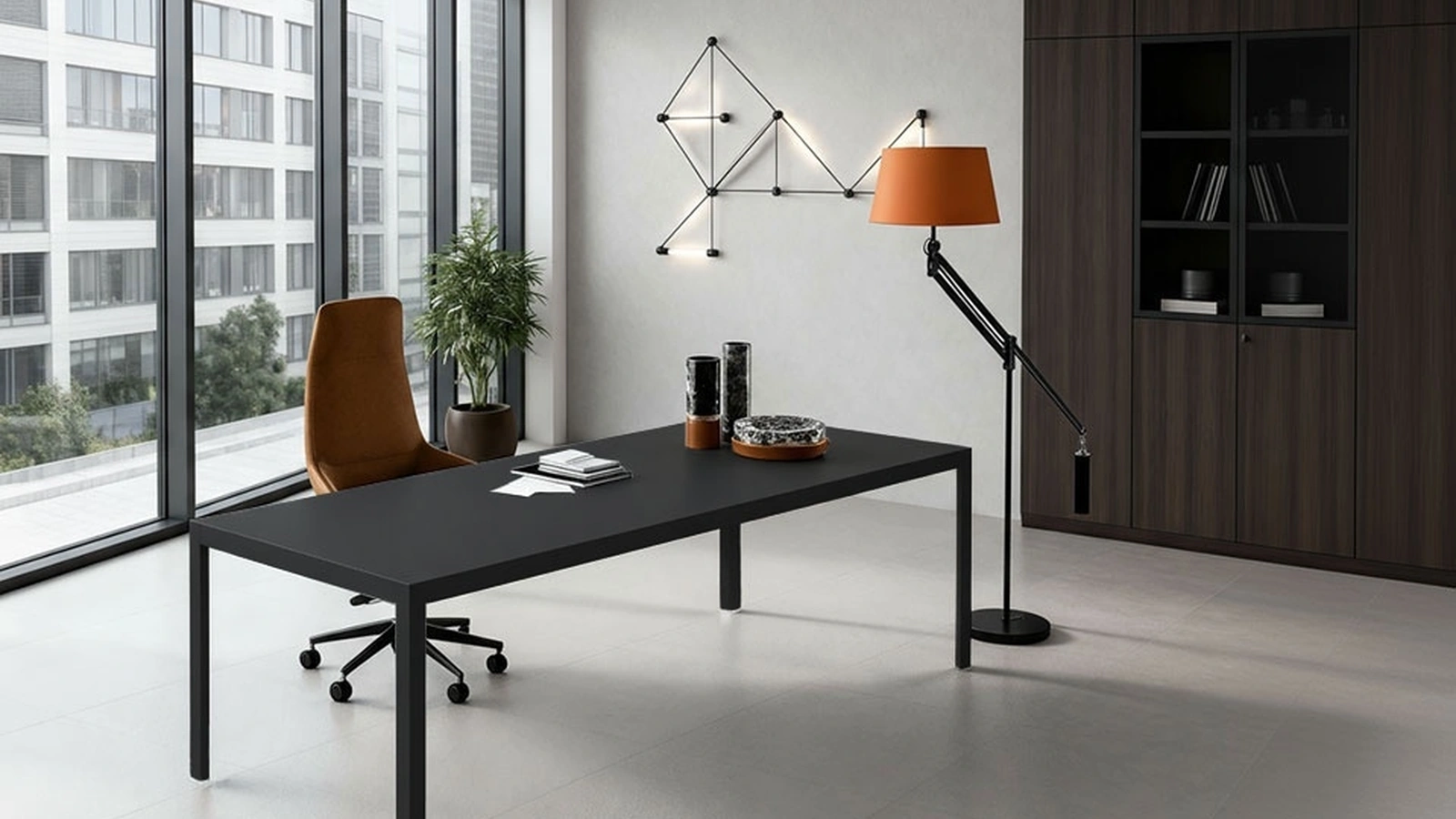 Scrivania Direzionale Hype Laccato di About Office