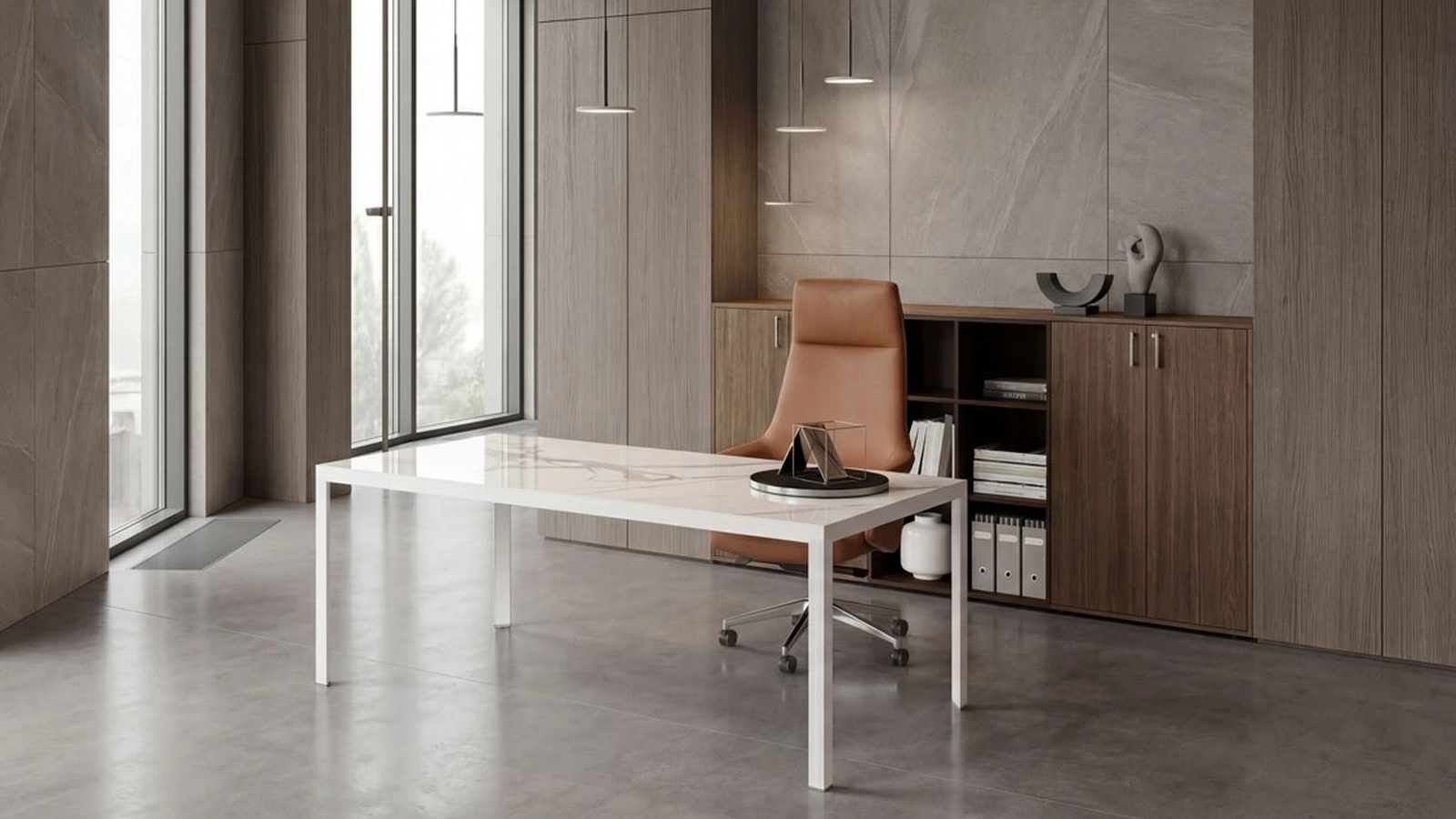 Scrivania Direzionale Hype Laminam® di About Office
