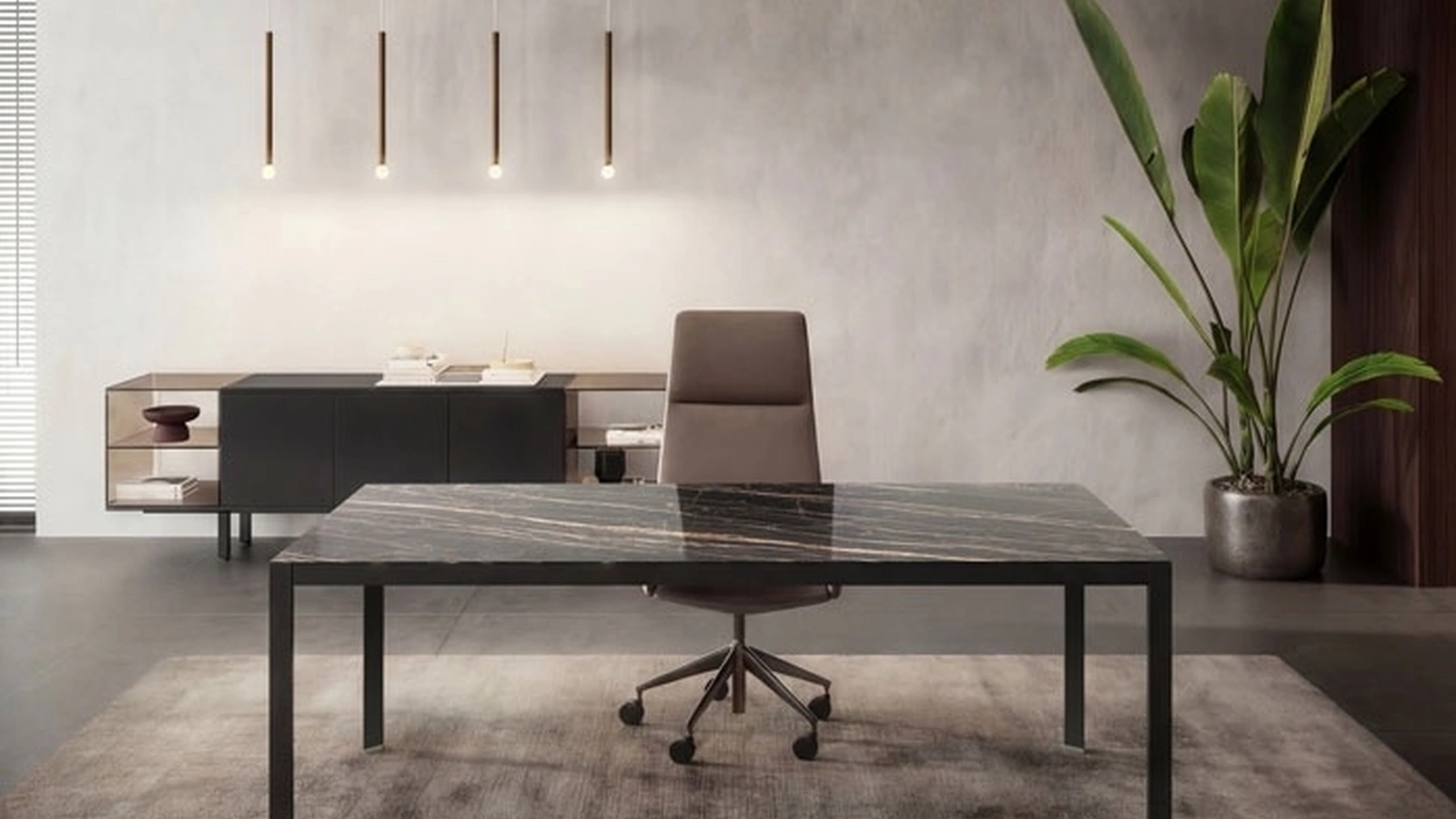 Scrivania Direzionale Hype Laminam® di About Office