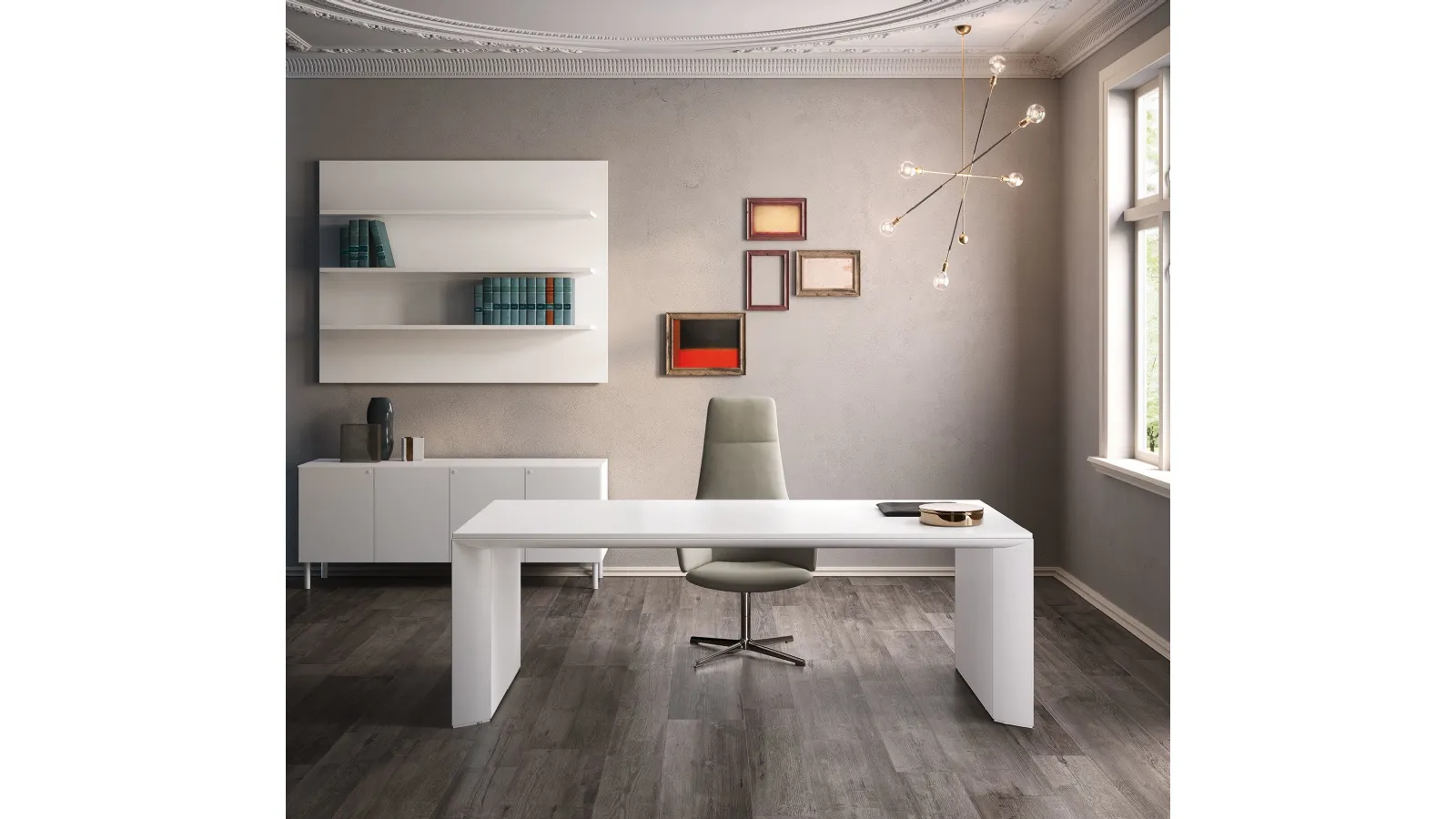 Scrivania Direzionale Kono 04 di About Office