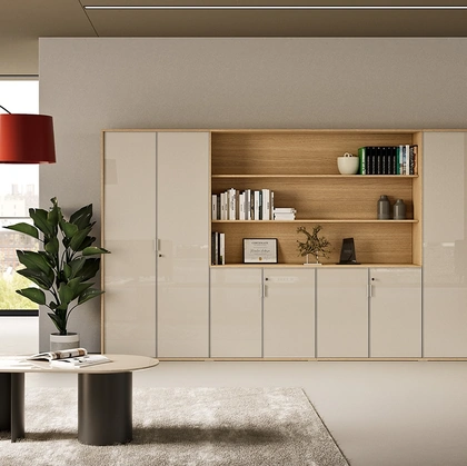 Armadio in vetro con anta battente Galaxy di Martex