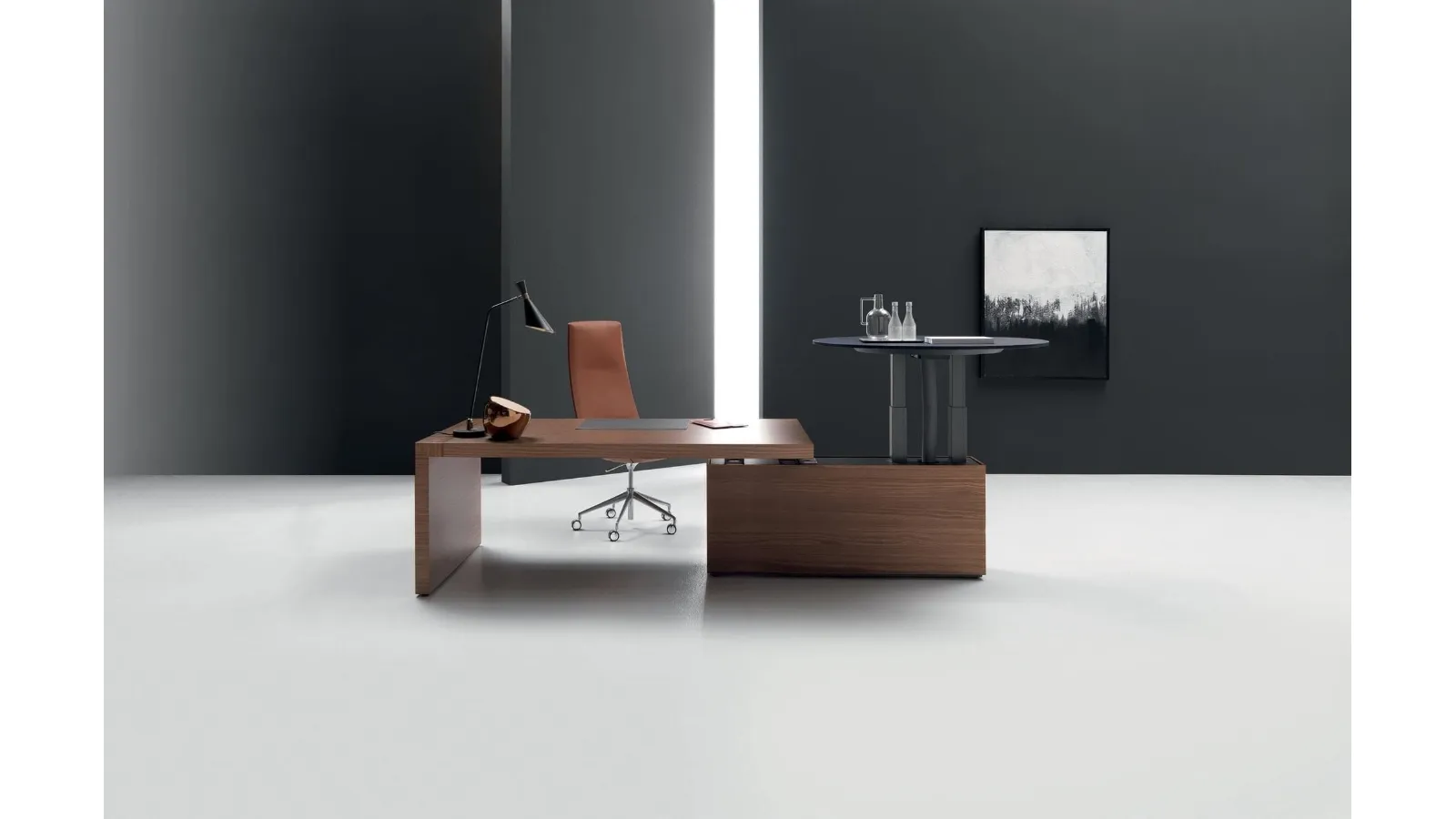 Scrivania Direzionale in legno Kyo 02 di Martex