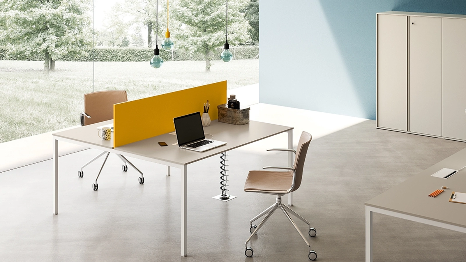 Scrivania Operativa Workstation Agile di Martex