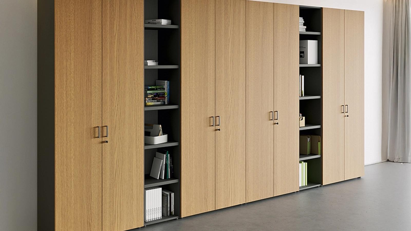 Mobile Ufficio Galaxy con anta battente di Martex