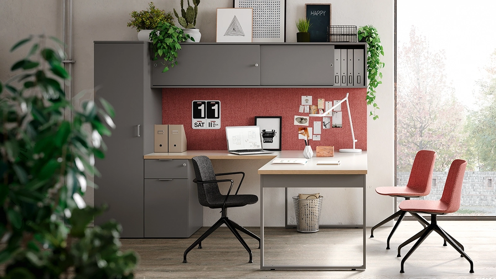 Scrivania Operativa Pigreco Loop di Martex