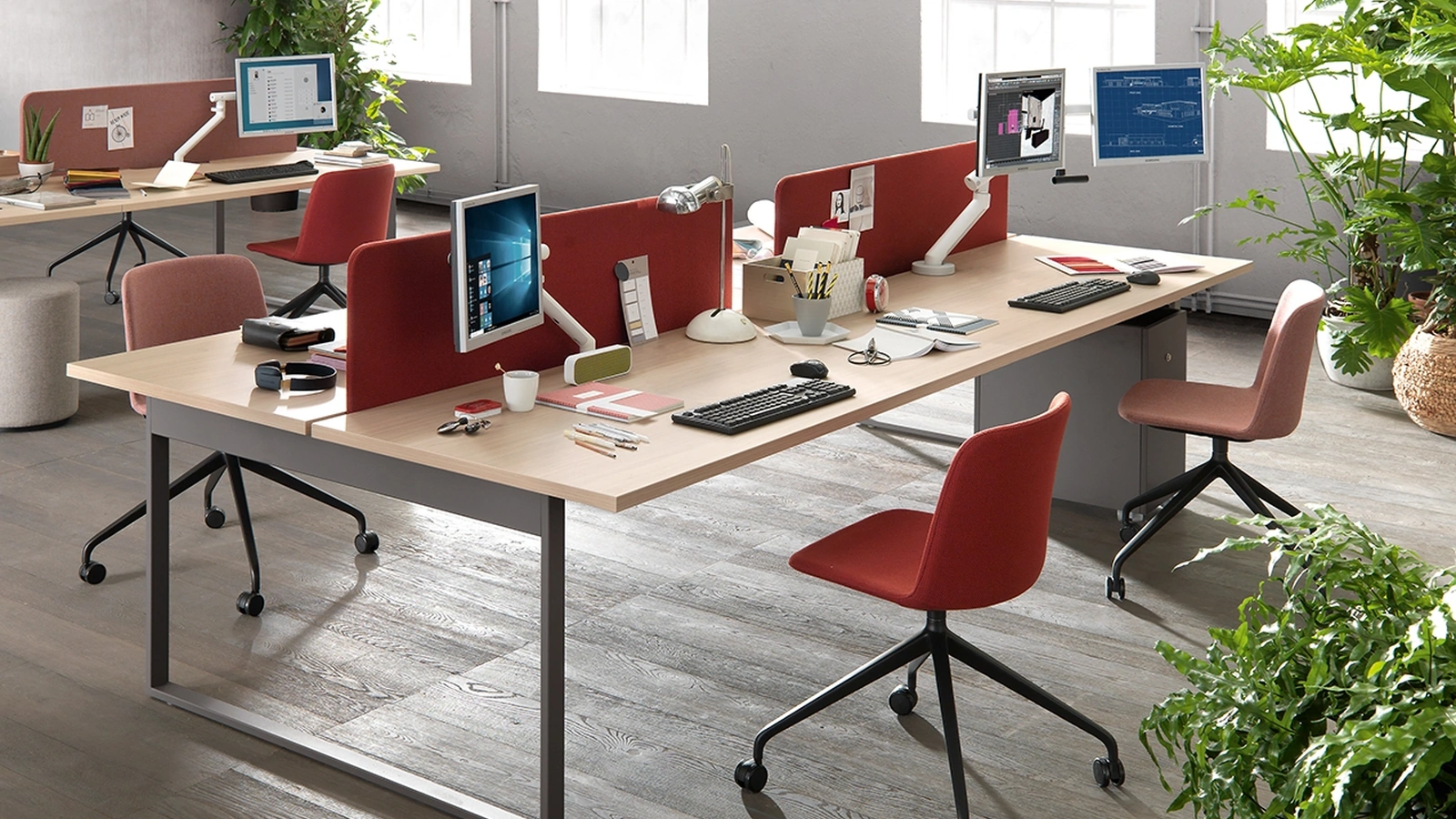 Scrivania Operativa Pigreco Loop di Martex