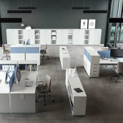 Scrivania Operativa Funny 2019 Fianco Legno di About Office