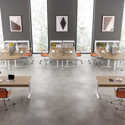 Scrivania Operativa Funny Gamba Csquare di About Office