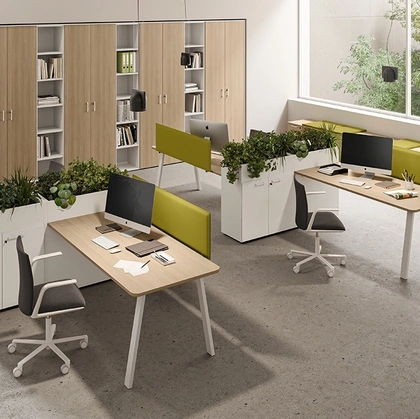 Scrivania Operativa Funny Yes Soft di About Office