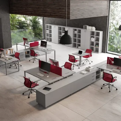 Scrivania Operativa Funny 2019 Gamba Anello di About Office