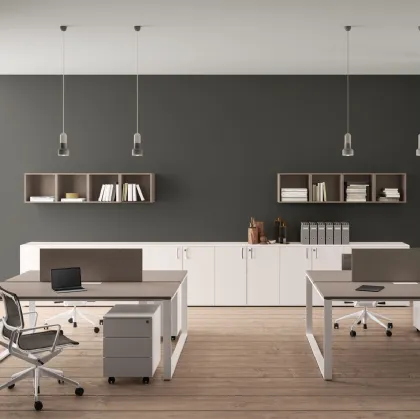 Scrivania Operativa Funny 2019 Gamba Anello di About Office