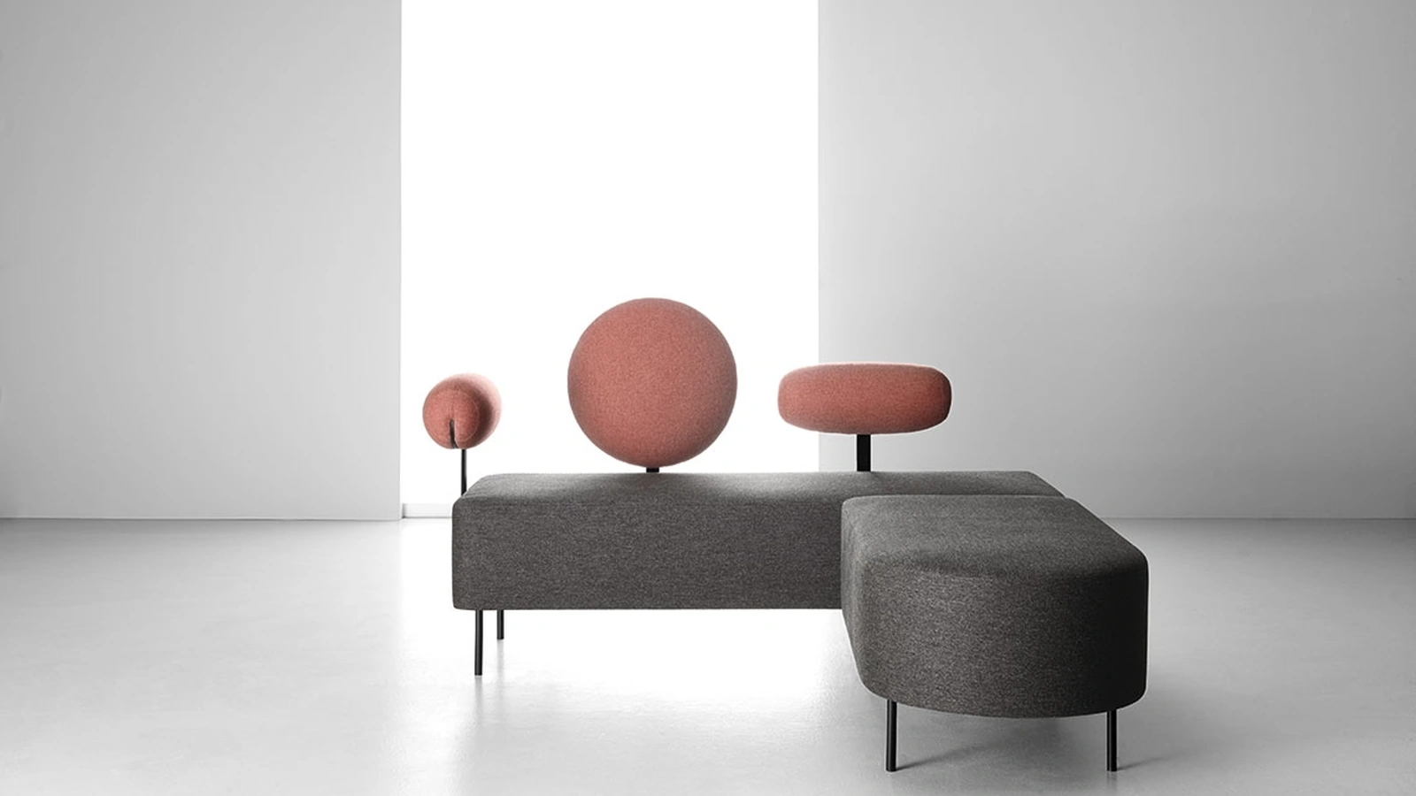 Seduta Attesa Nucleo Pouf di Martex