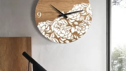 Orologio Clock collection 9 grafiche diverse per personalizzarlo di Tomasella