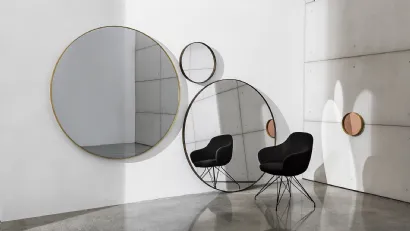 Specchio Visual Round di Sovet