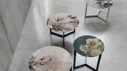 Tavolino  Joy Decor in laccato anche con grafiche disponibili di Tomasella