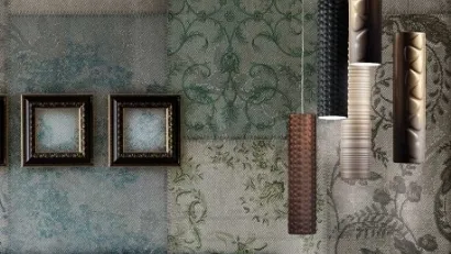 Lampada a sospensione in ceramica smaltata lucida o metallo Street 5 di Adriani e Rossi