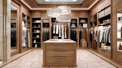 Cabina Armadio Stile Moderno di Arte Brotto