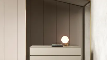 Comò Box  in laccato opaco di Presotto