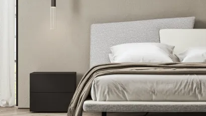 Comodino I-Night System in laccato opaco di Presotto