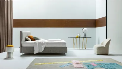 Letto matrimoniale con testiera Dread di Twils