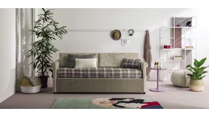 Daybed singolo in tessuto Camelia Mod 32 di Twils