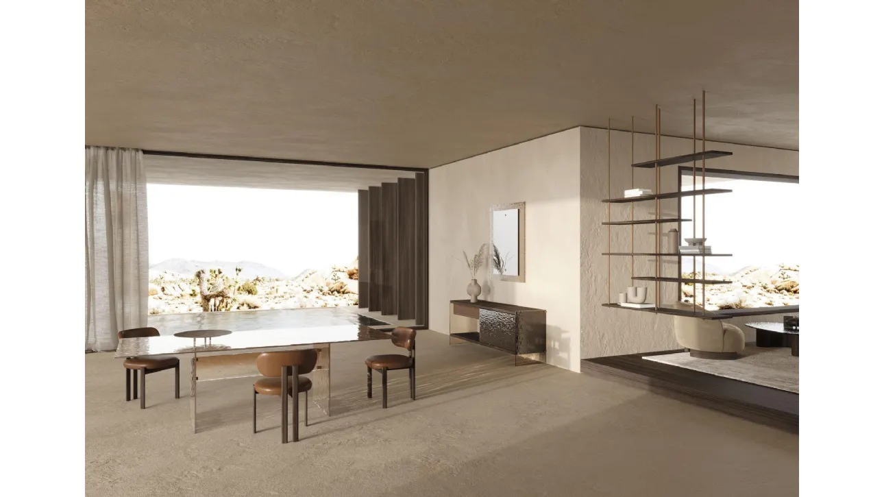 Libreria sospesa Random Suspended di Nature Design
