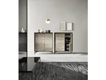 Madia Alta Neck in legno di Presotto