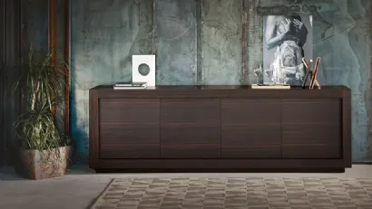 Madia Picasso P12 finitura Rovere Coke di Riflessi