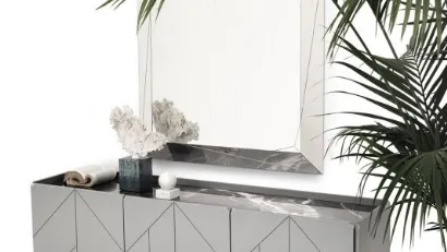 Madia Pica Legno Laccato Decorato 3 di Bontempi
