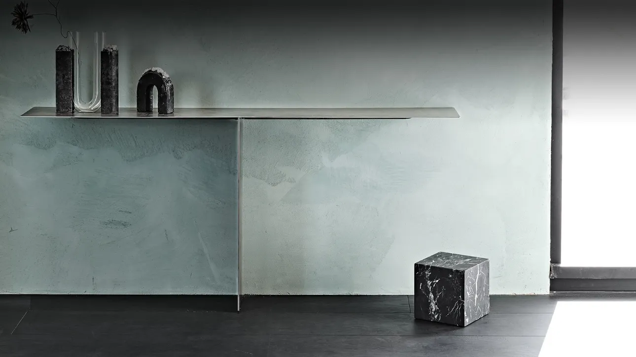 Consolle in acciaio Tee di Cattelan Italia