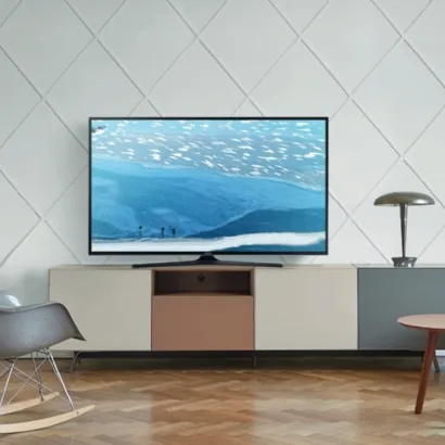 Mobile Porta Tv Principe con o senza vano a giorno in Noce americano di Arte Brotto