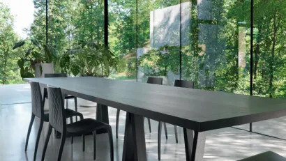 Sedia impilabile in legno Ki di Horm