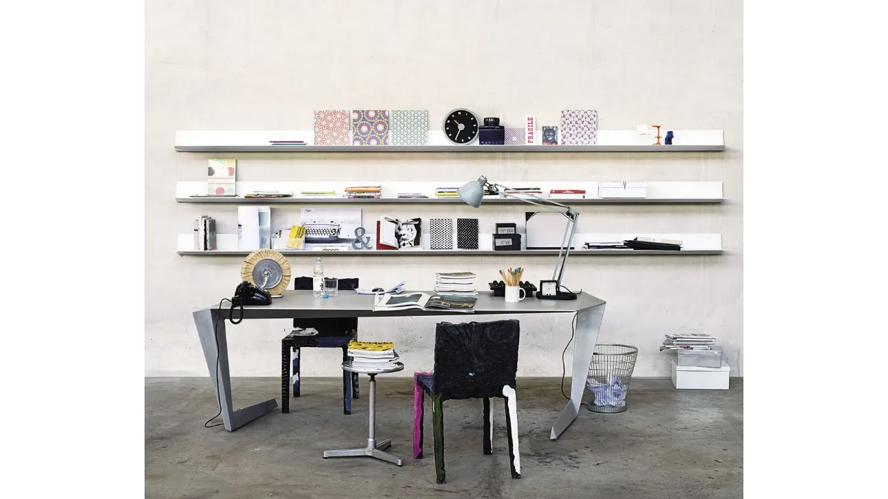 Sedia di design con rivestimento in jeans, cotone, t-shirts e resina Rememberme Chair di Horm