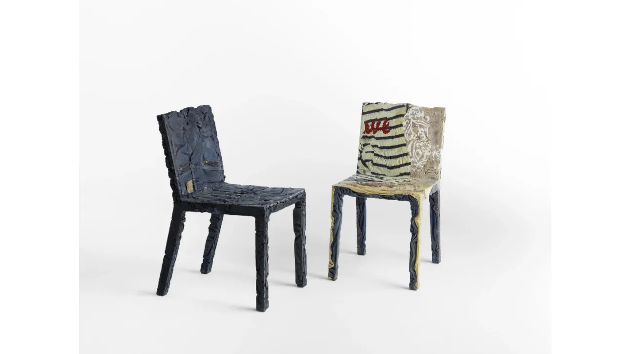 Sedia di design Rememberme Chair in tessuto di Horm
