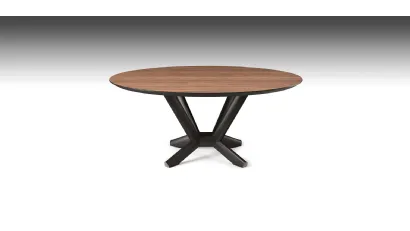 Tavolo rotondo in legno Planer Wood Round di Cattelan Italia